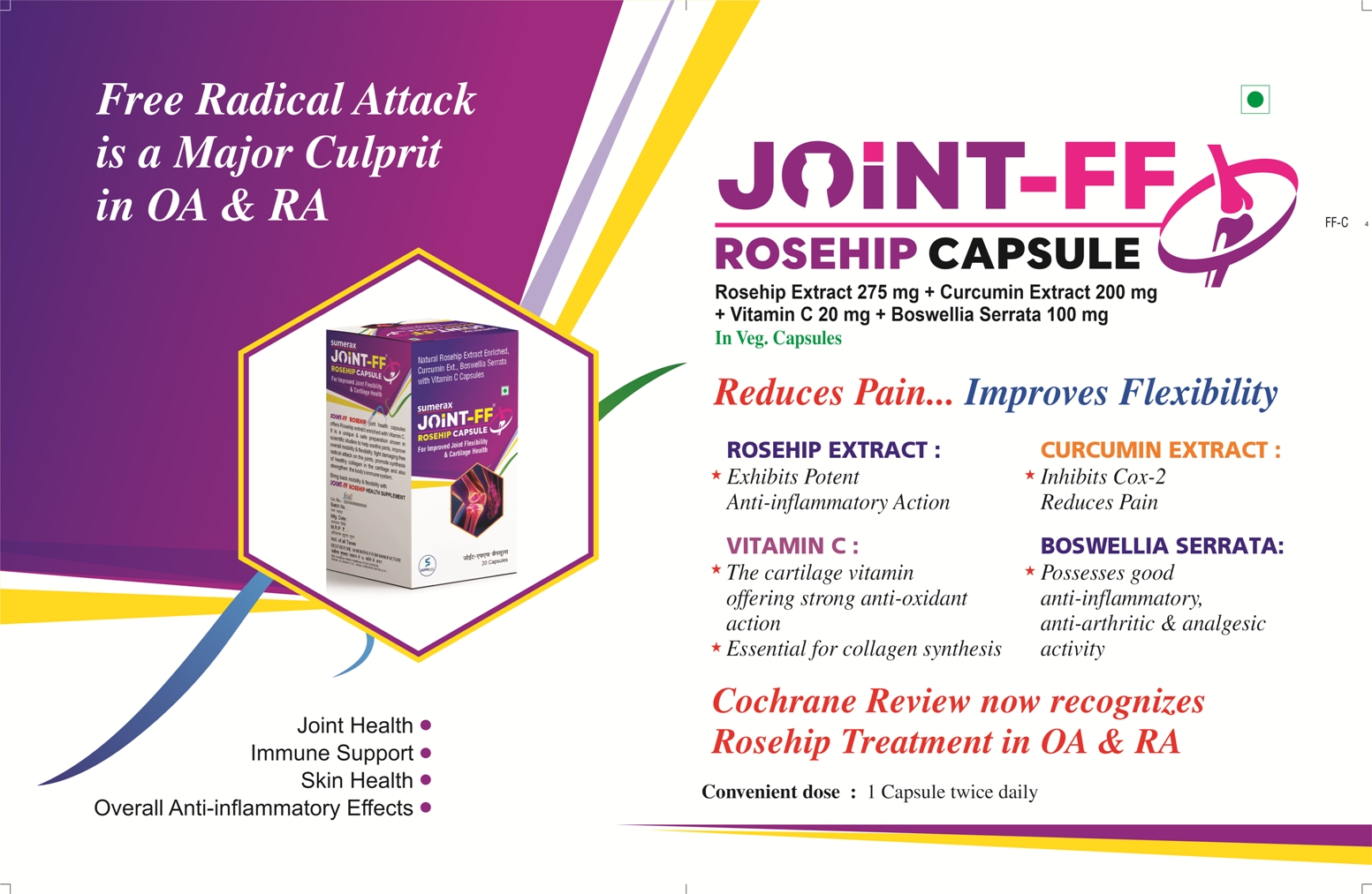 JOINT-FF ROSEHIP Capsules