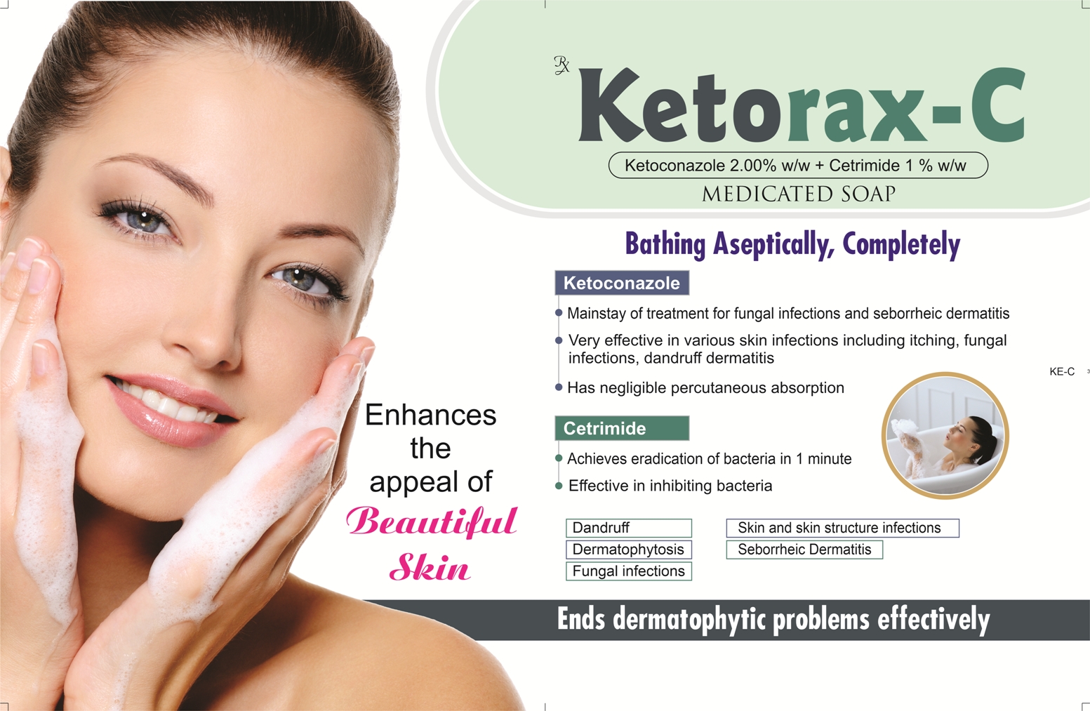 KETORAX - C 75 g Medicated Soap