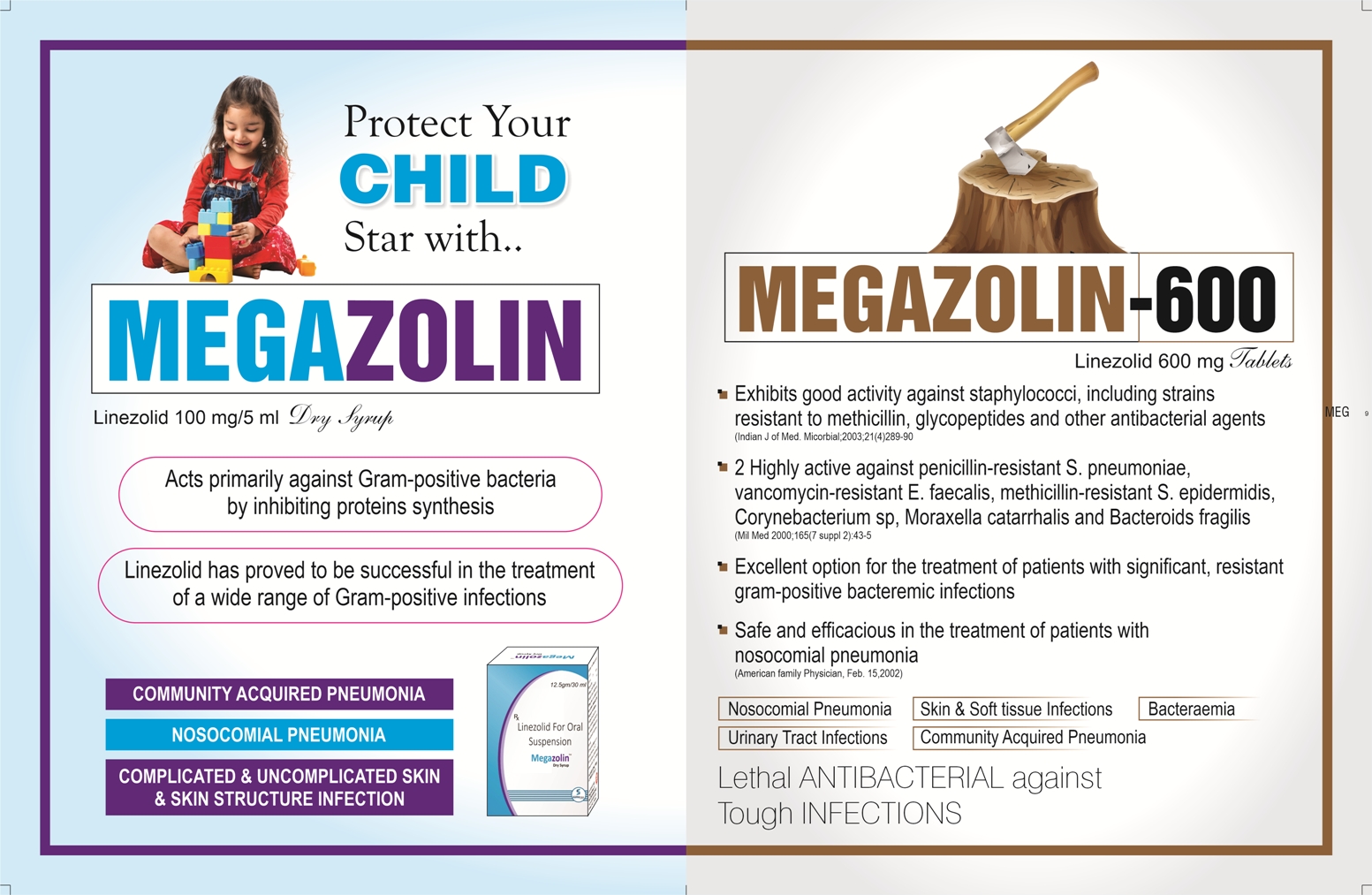 MEGAZOLIN Tablet & Syrup