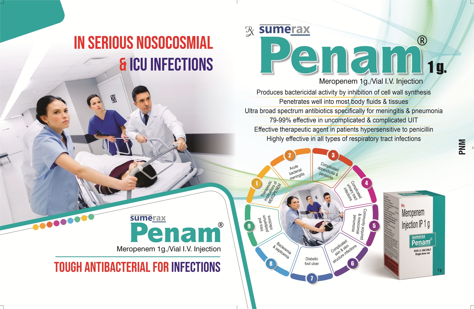 PENAM 1 gm Injection