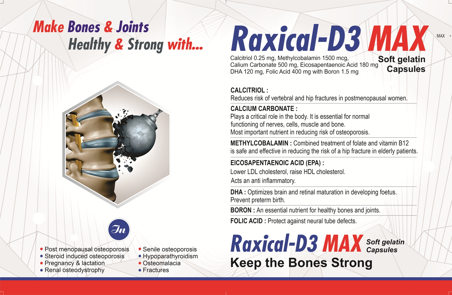 RAXICAL-D3 MAX Softgel Capsules