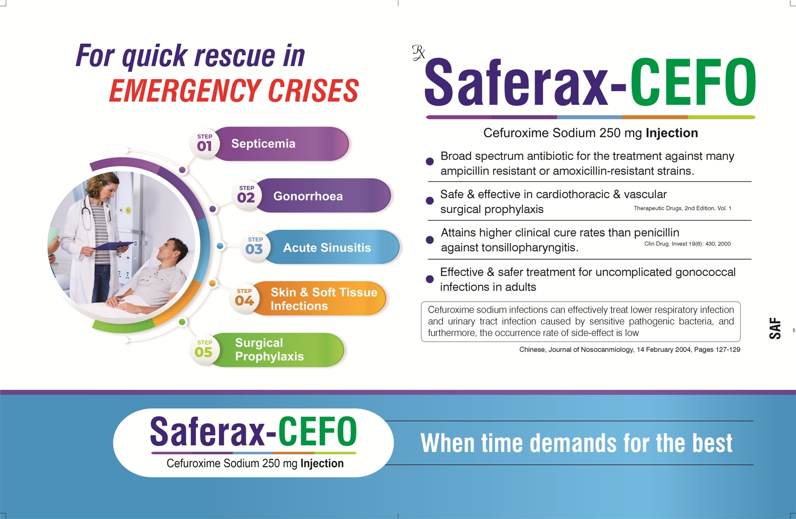 SAFERAX-CEFO Vial