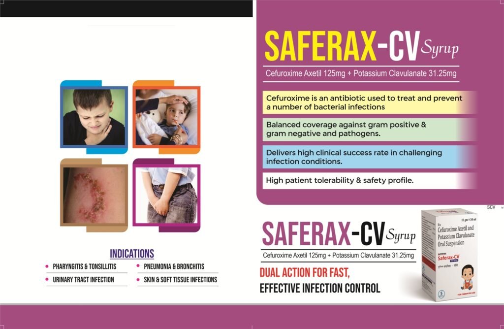 SAFERAX - CV Syrup - Sumerax Life Science Pvt. Ltd.