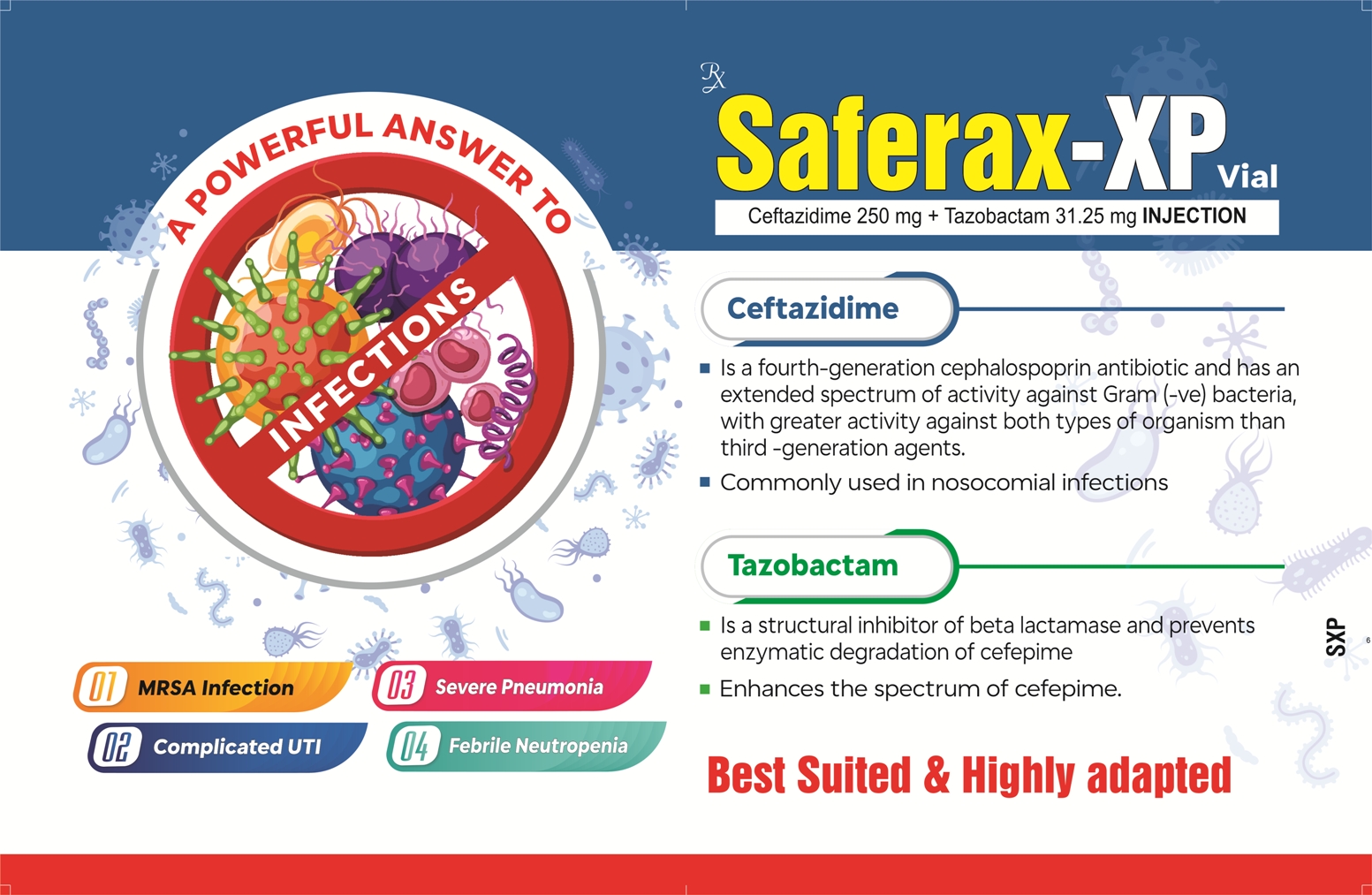 SAFERAX-XP Vial