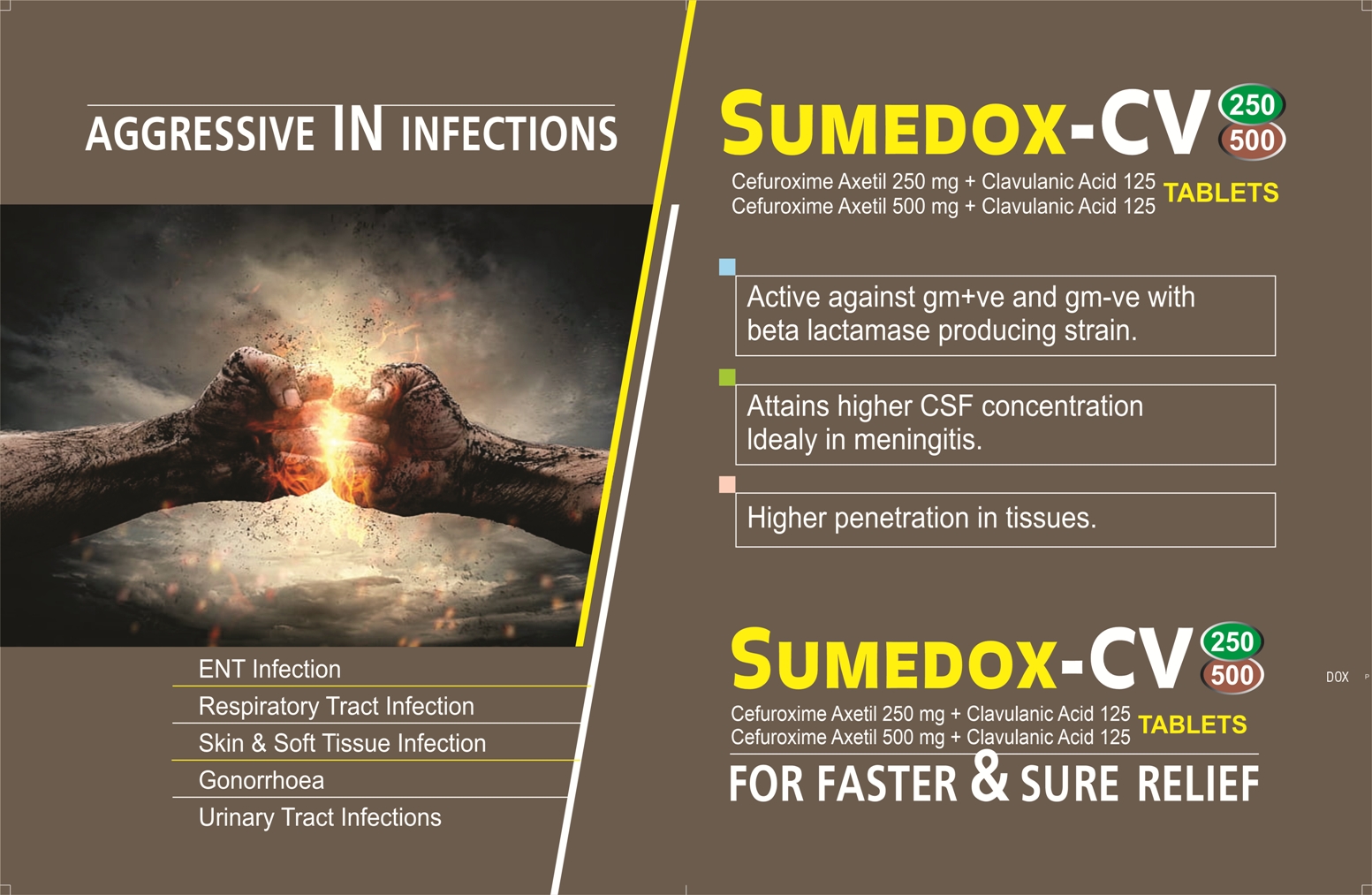 SUMEDOX - CV 250 and 500 Tablets