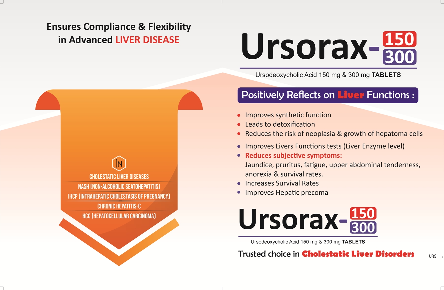 URSORAX - 150 & 300 Tablets