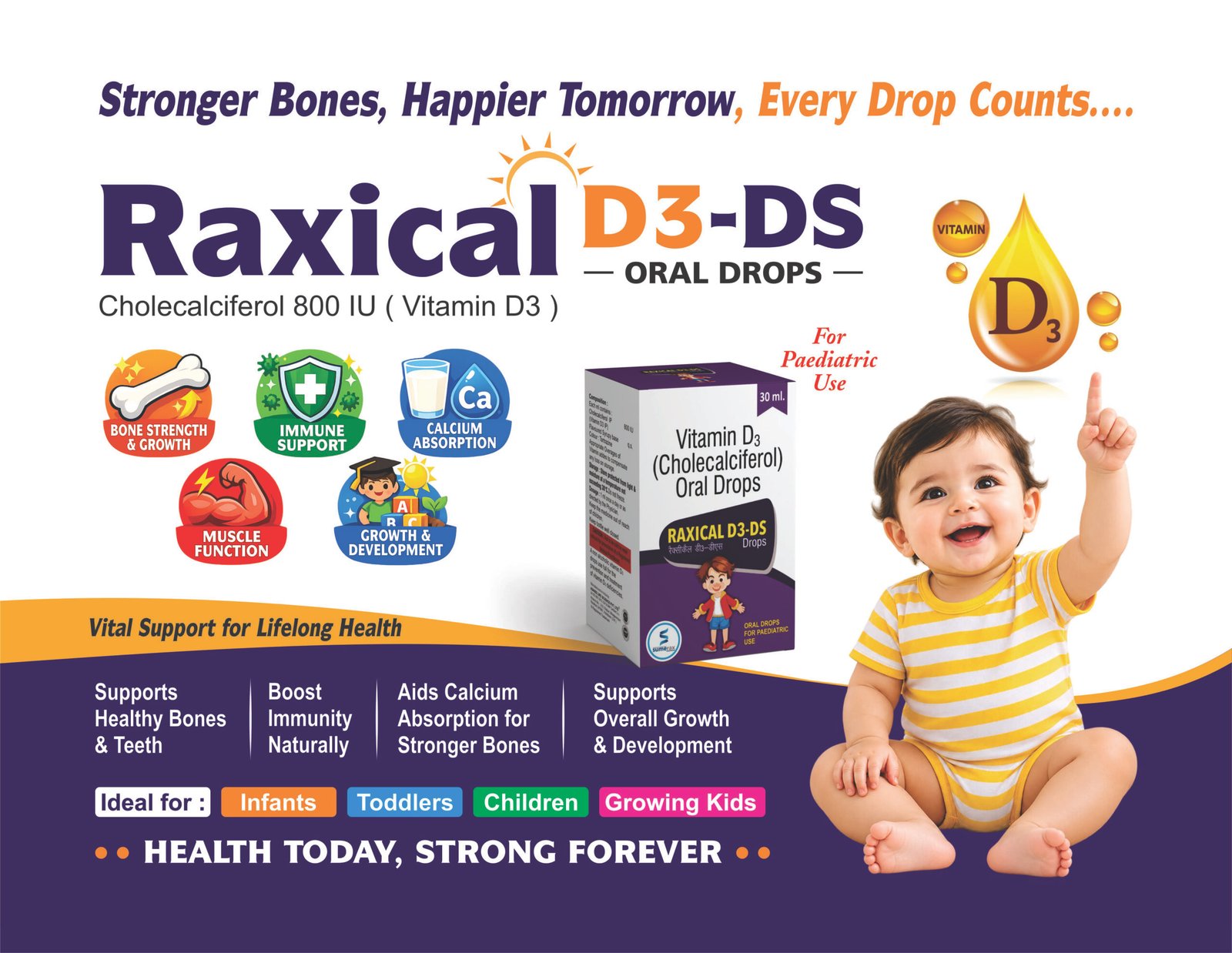 Raxical D3 Ds Drops